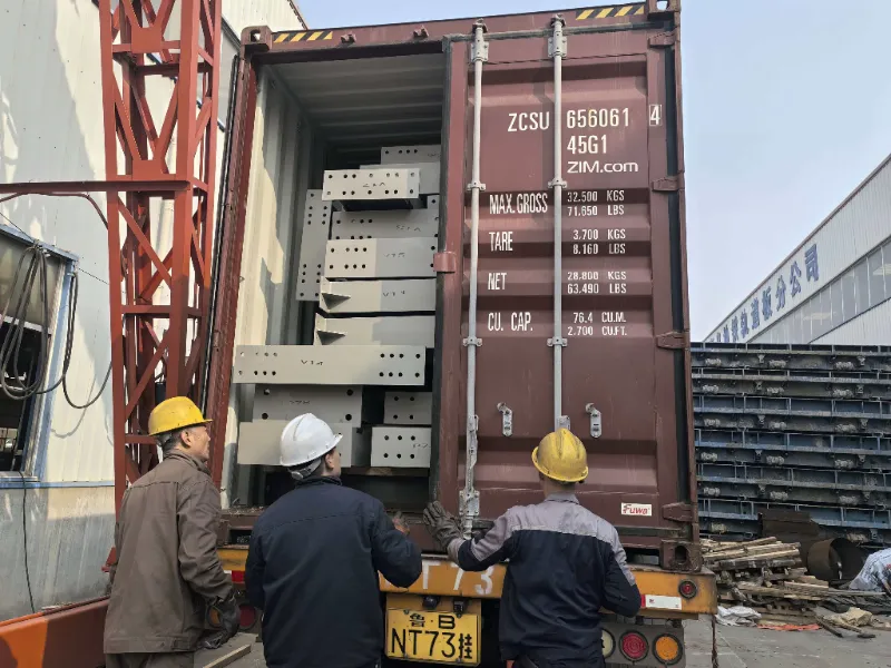 칠레 대규모 철강 창고 프로젝트의 철강 구조 부품이 성공적으로 배송되어 현지 물류 허브 건설을 지원